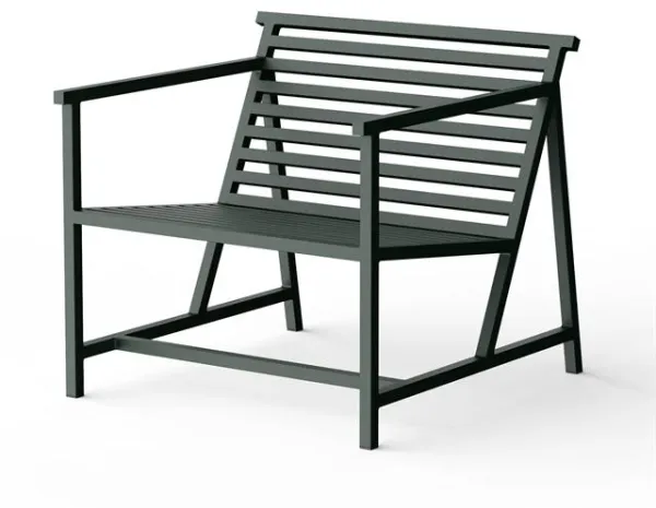 NINE 19 Outdoors Lounge Lænestol Grøn