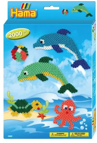 Hama Ironing beads set - dolphins 2000pcs.